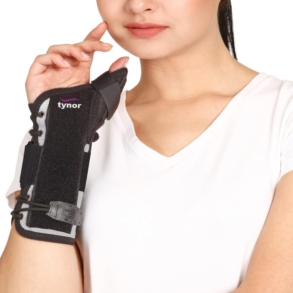 Tynor Wrist Splint with Thumb, Injury Recovery & Support for Men & Women